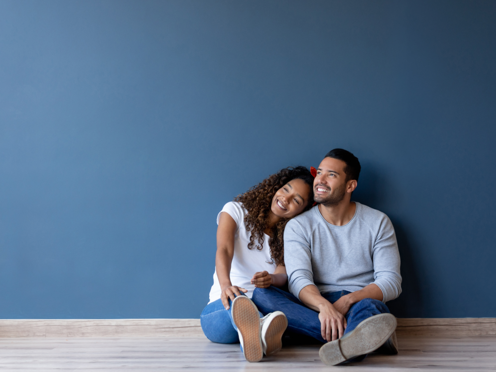 Couple Moving in to new Home